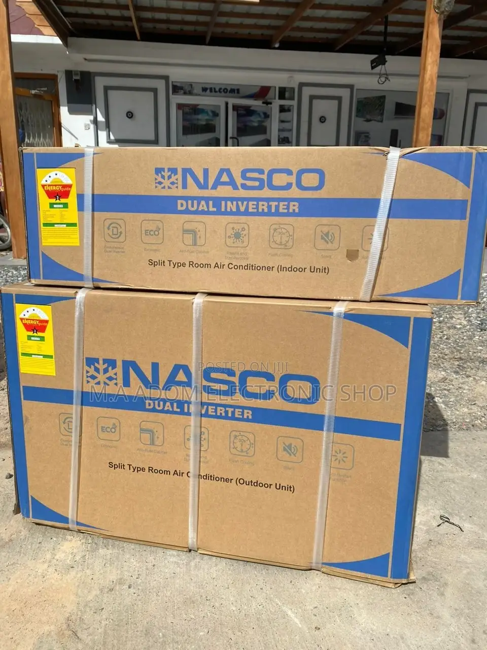 Come by NASCO Split 1.5hp R410 Dual Inventor Ac