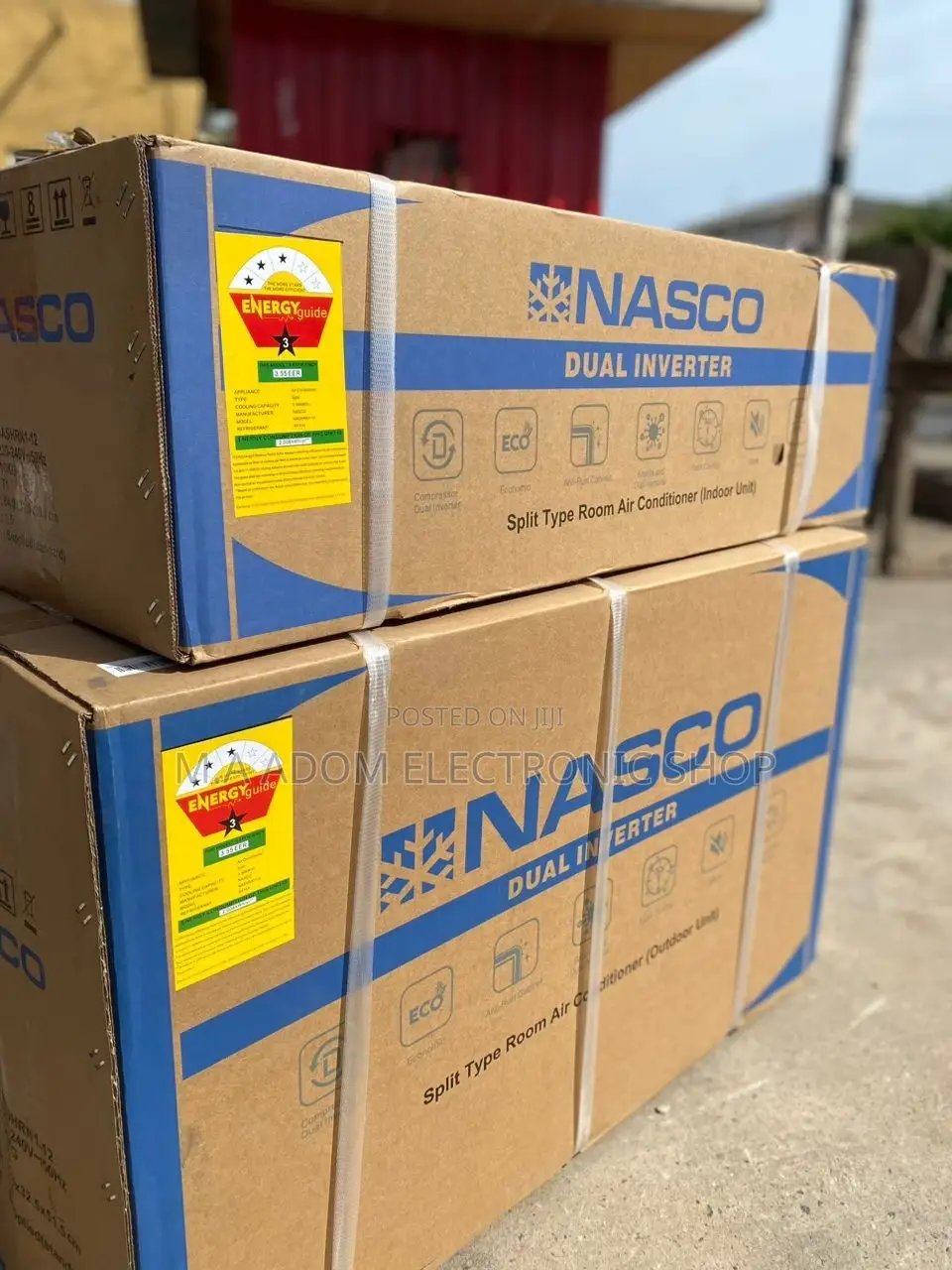 Call for Split Nasco 1.5hp R410 Gas Dual Inventor Ac