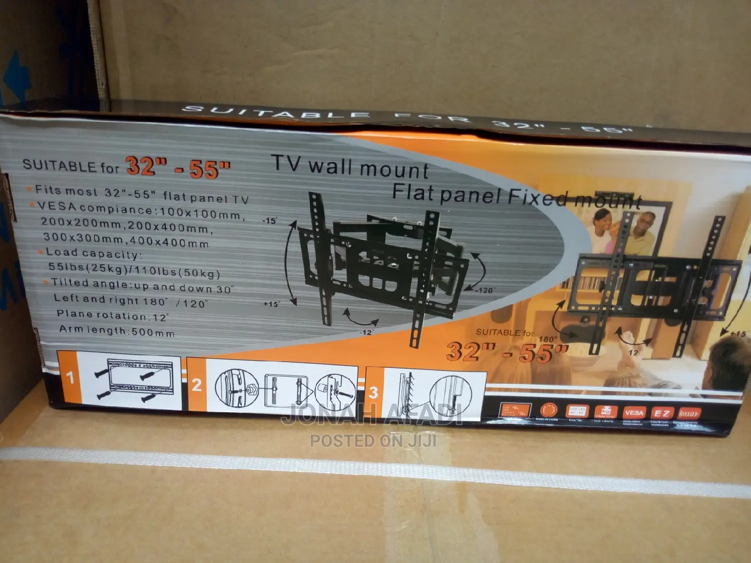 TV Wall Mount 32"To55" Flat Panel Fixed Mount