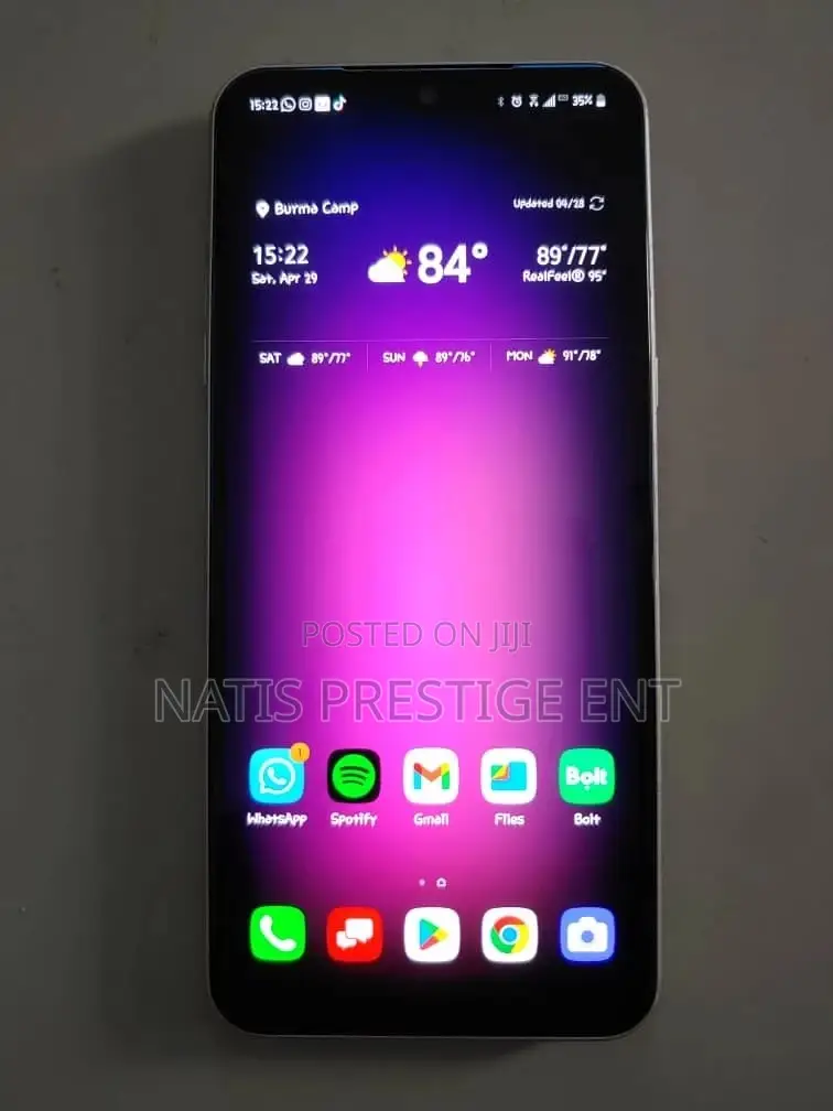 New LG V60 ThinQ 5G 128 GB Black