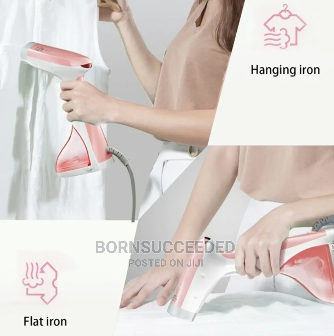 Portable Garment Steam Iron Travel Handheld Air Steamer