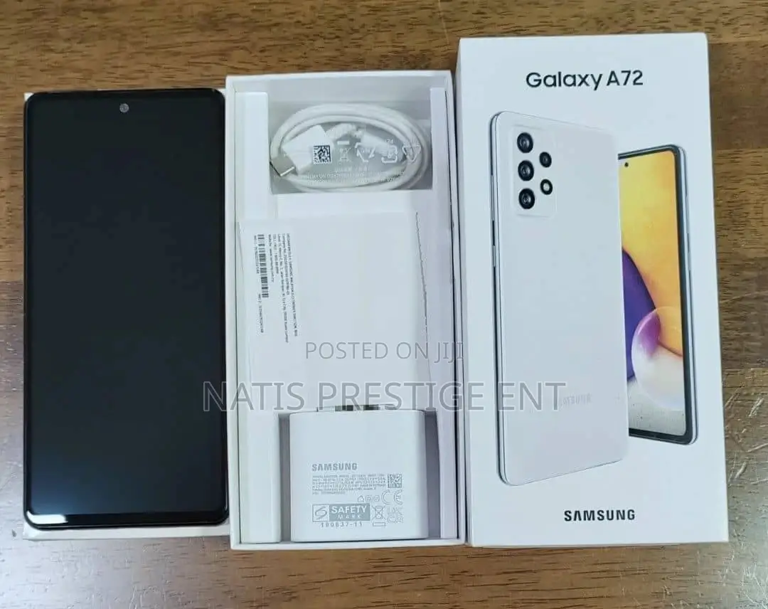 New Samsung Galaxy A72 5G 128 GB White