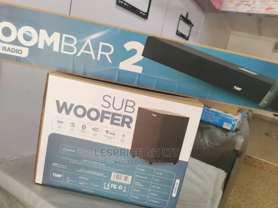 New Turf Boombar With Radio