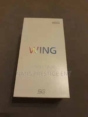 New LG Wing 5G 256 GB Black