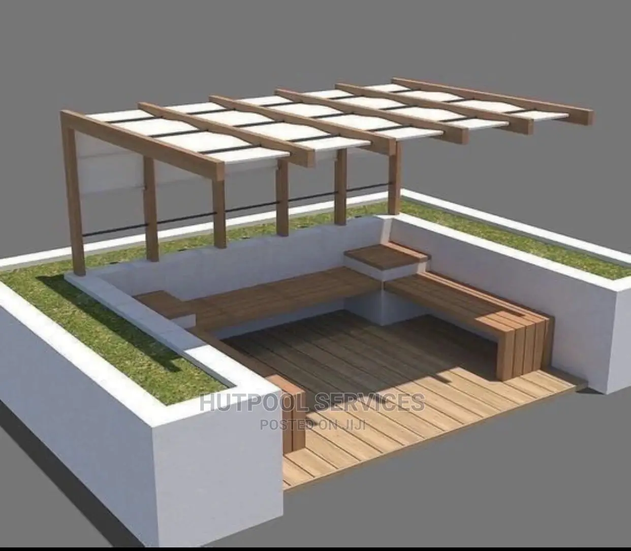Pergola Exclusive 3D