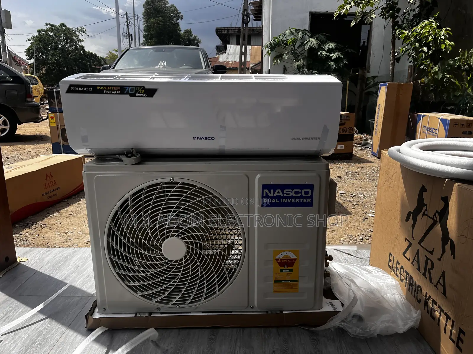 Catch NASCO 1.5HP Split Air Conditioner NA12SCO R410 Gas
