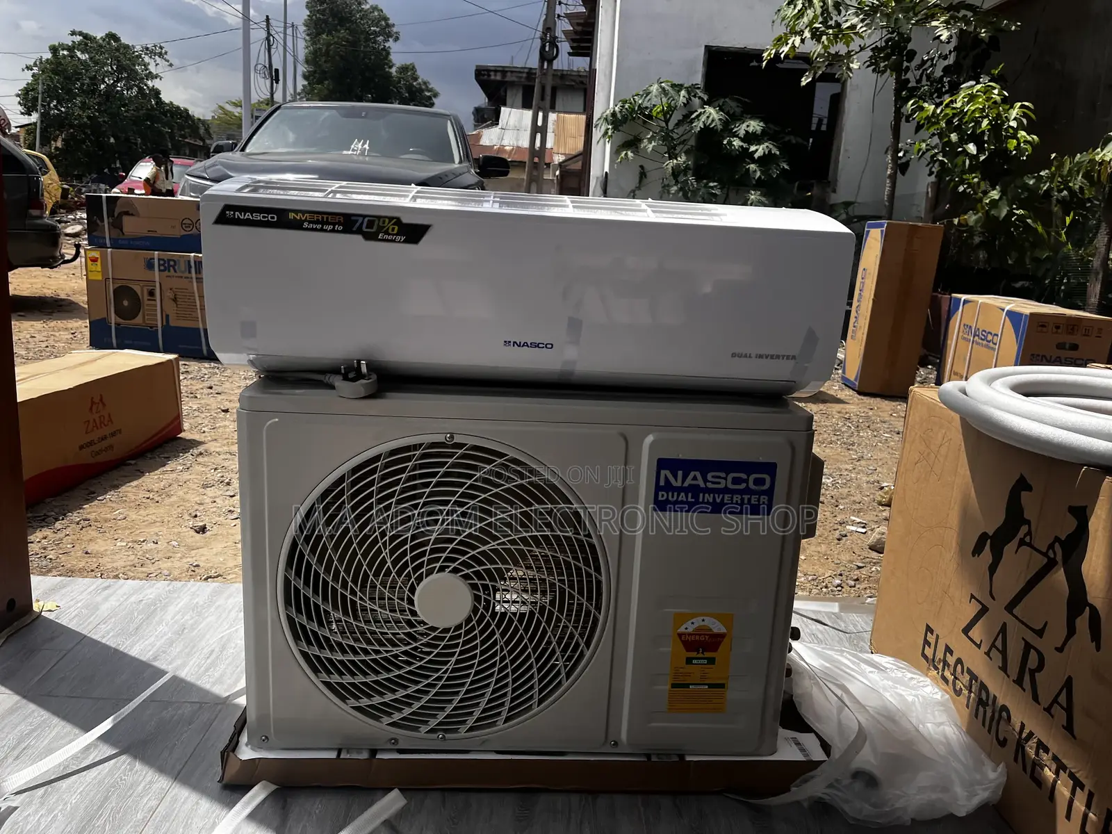 Bag NASCO 1.5HP Split Air Conditioner R410 Gas