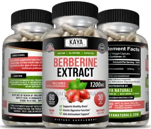 Berberine HCL 1200mg,Healthy Cholesterol, Anti-Inflammatory
