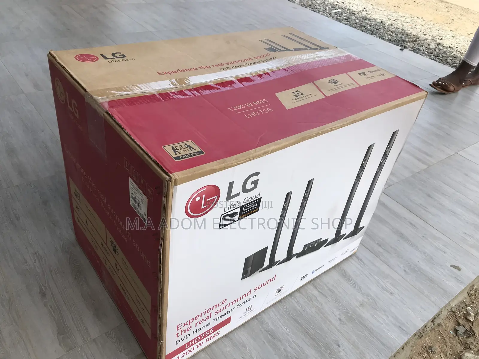 Get Hold on LG Audio Ht Lhd756 1200W