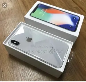 New Apple iPhone X 256 GB Silver