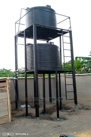 Strong Poly Tank Stand Structure Fabrications