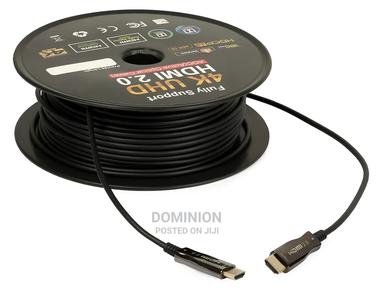 Hdmi 50m Fiber Uhd 2.0 2.1 Cable