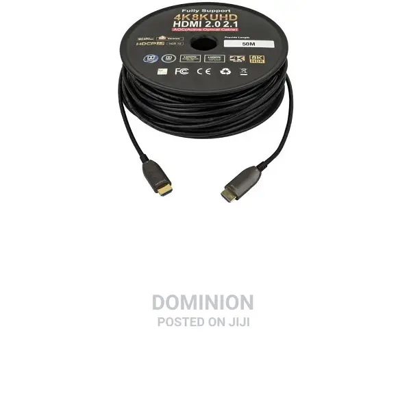 Hdmi 50m Fiber Uhd 2.0 2.1 Cable