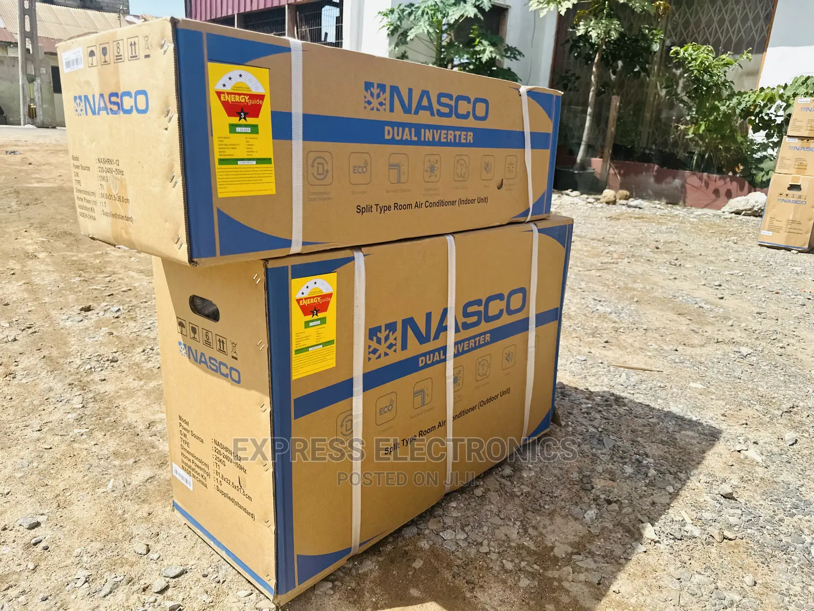 Fire Proof Electric Box Dual Inverter Split Nasco AC 2.0hp
