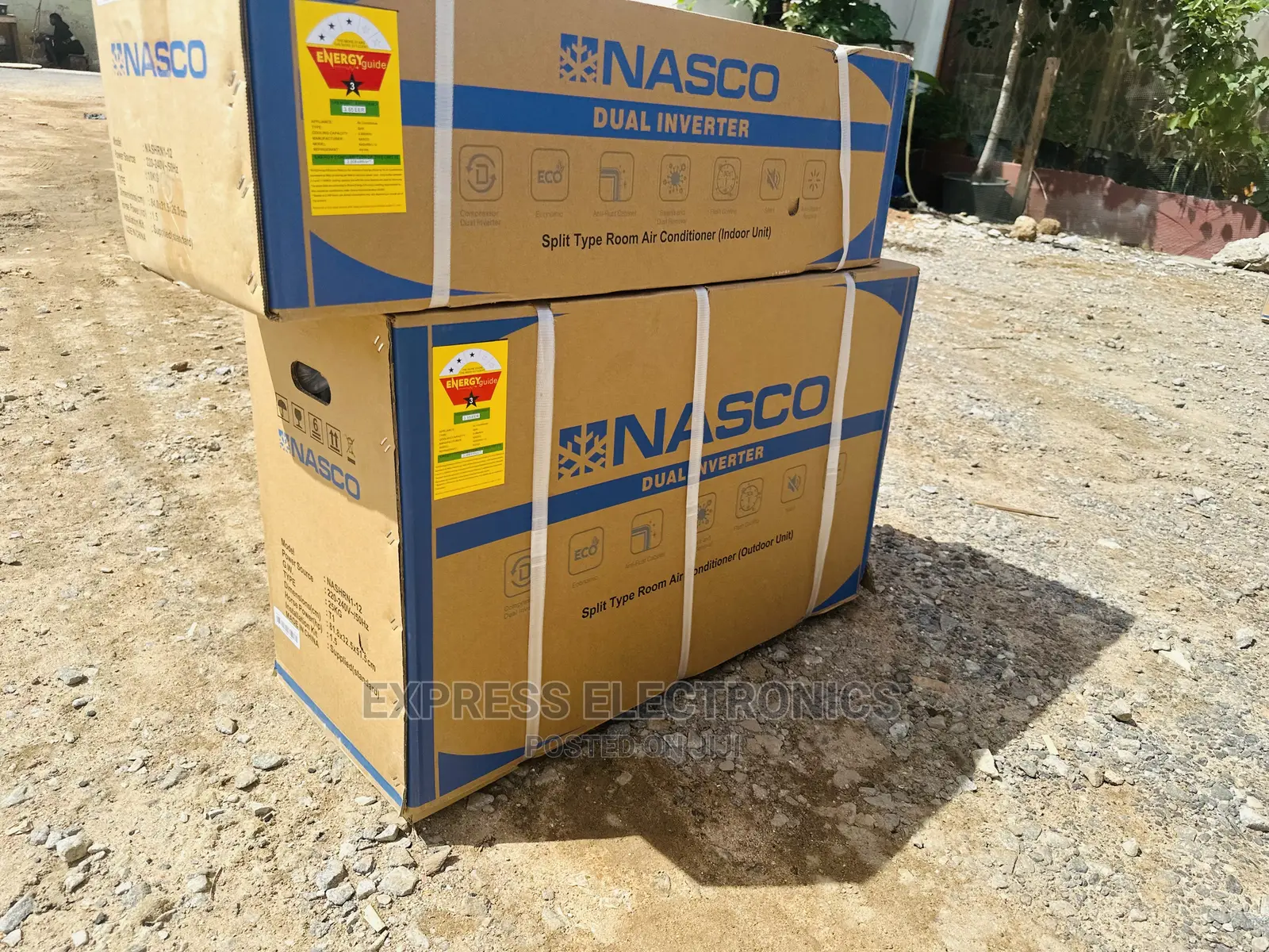 Low Noise 24hr Timer Split Dual Inverter Nasco 2.0hp AC