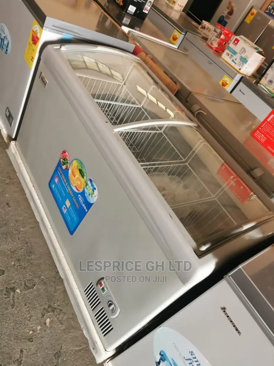 Delron Ice Cream Display Freezer 318L
