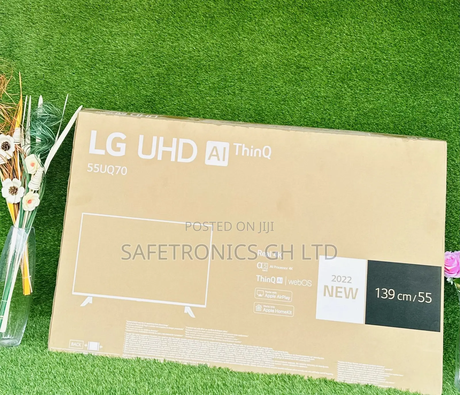 LG Uhd TV 55 Inch Up75 Series, Active HDR Webos Smart