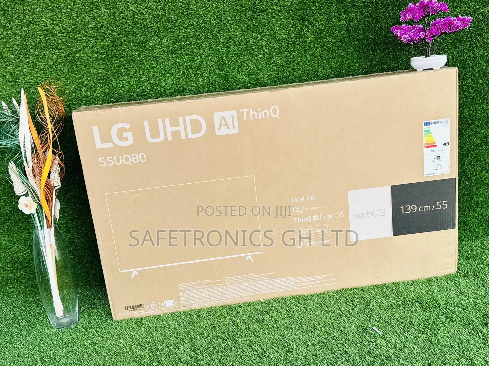 Smart TV 55'' LG 55uq80003 HDR Magic Hevc 2022!