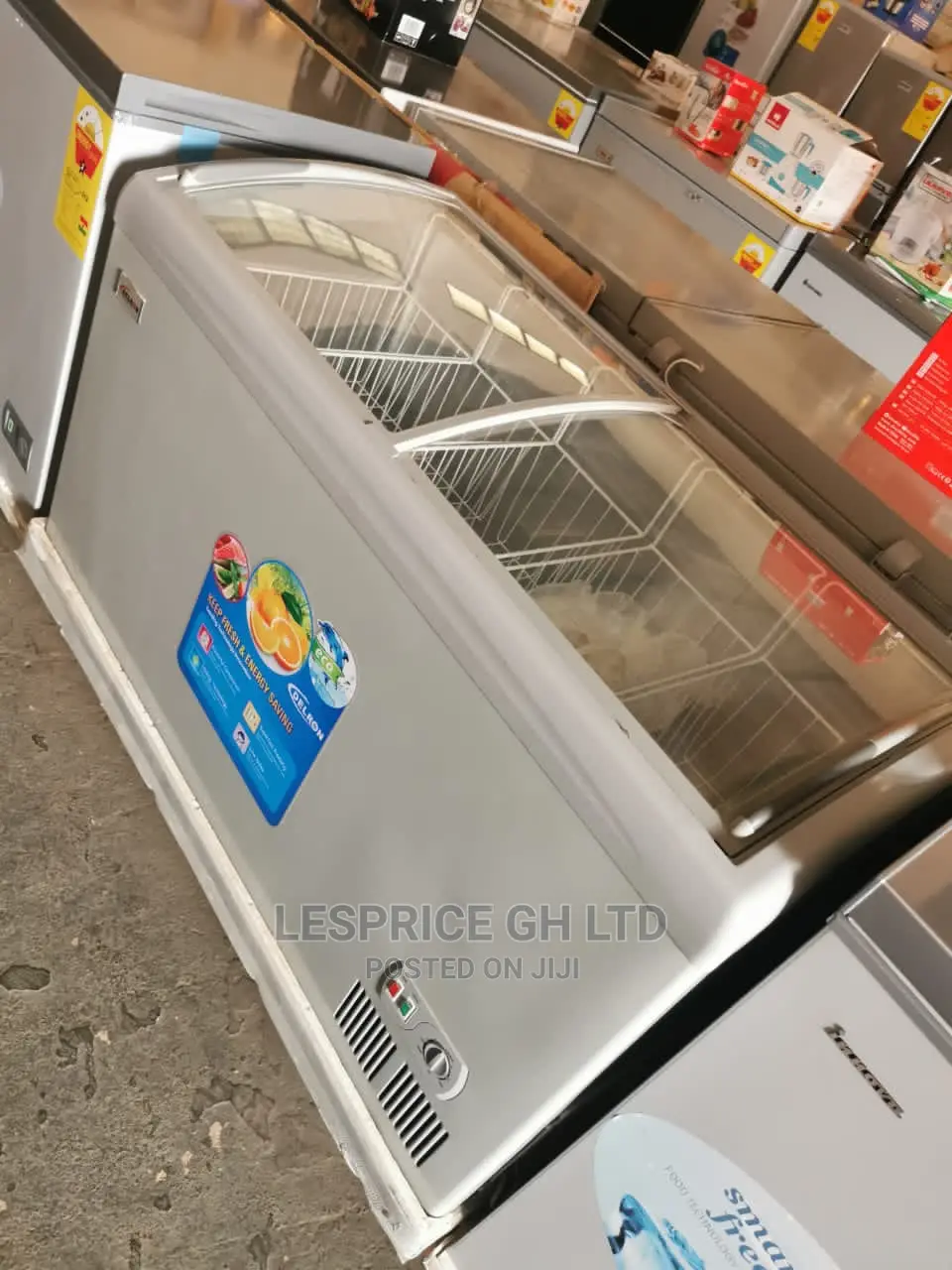 Brand New Delron Ice Cream Display Fridge