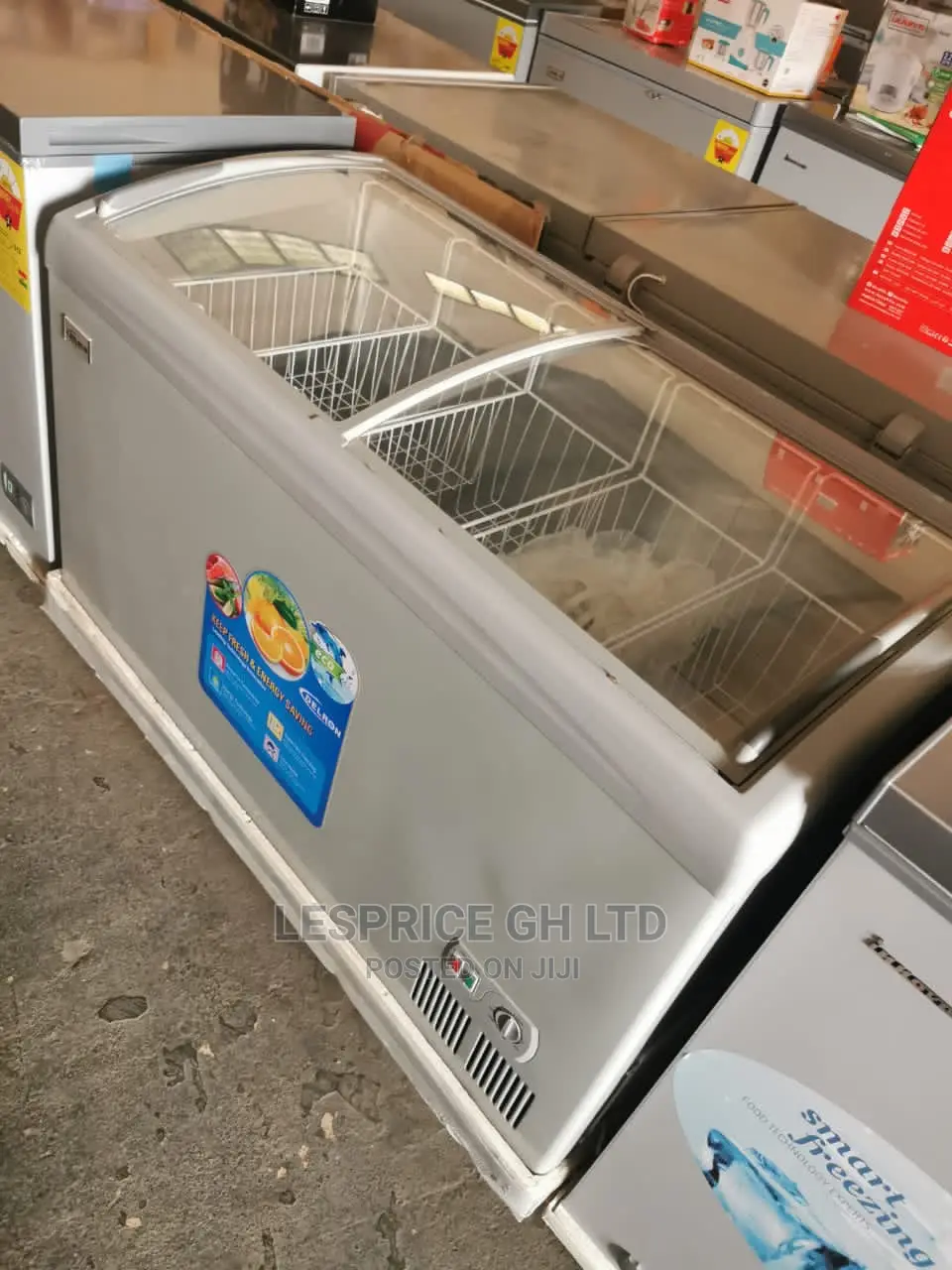 Perfect New Delron Ice Cream Display Fridge