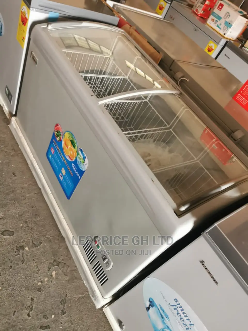 Quality Delron Ice Cream Display Fridge