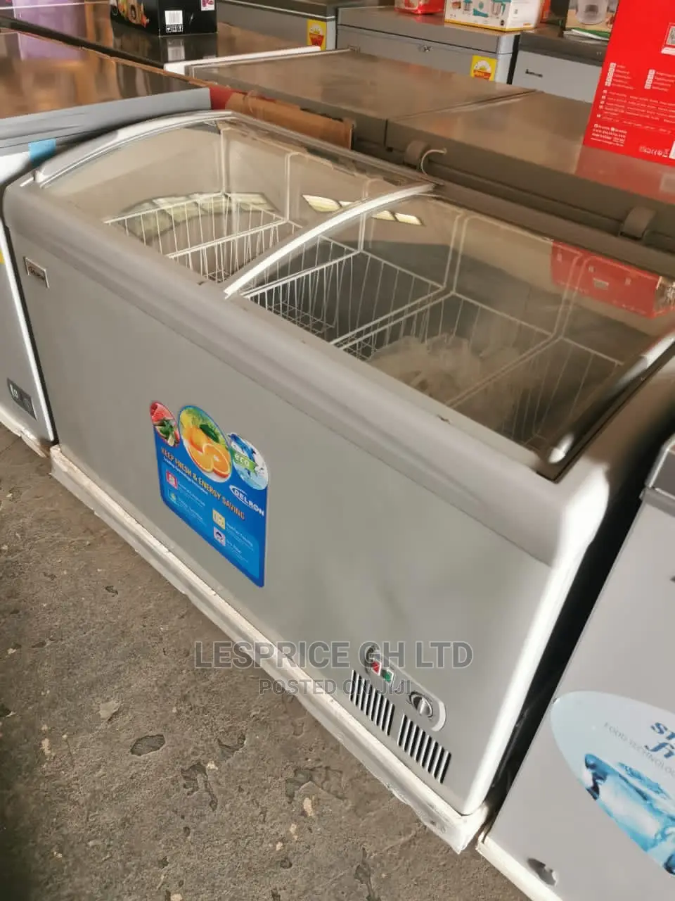 Good Looking Delron Ice Cream Display Fridge