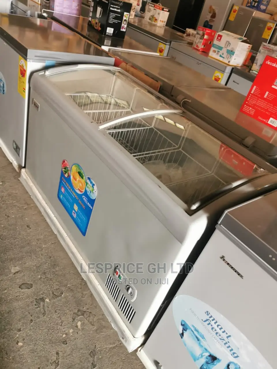 Awesome Delron Ice Cream Display Fridge