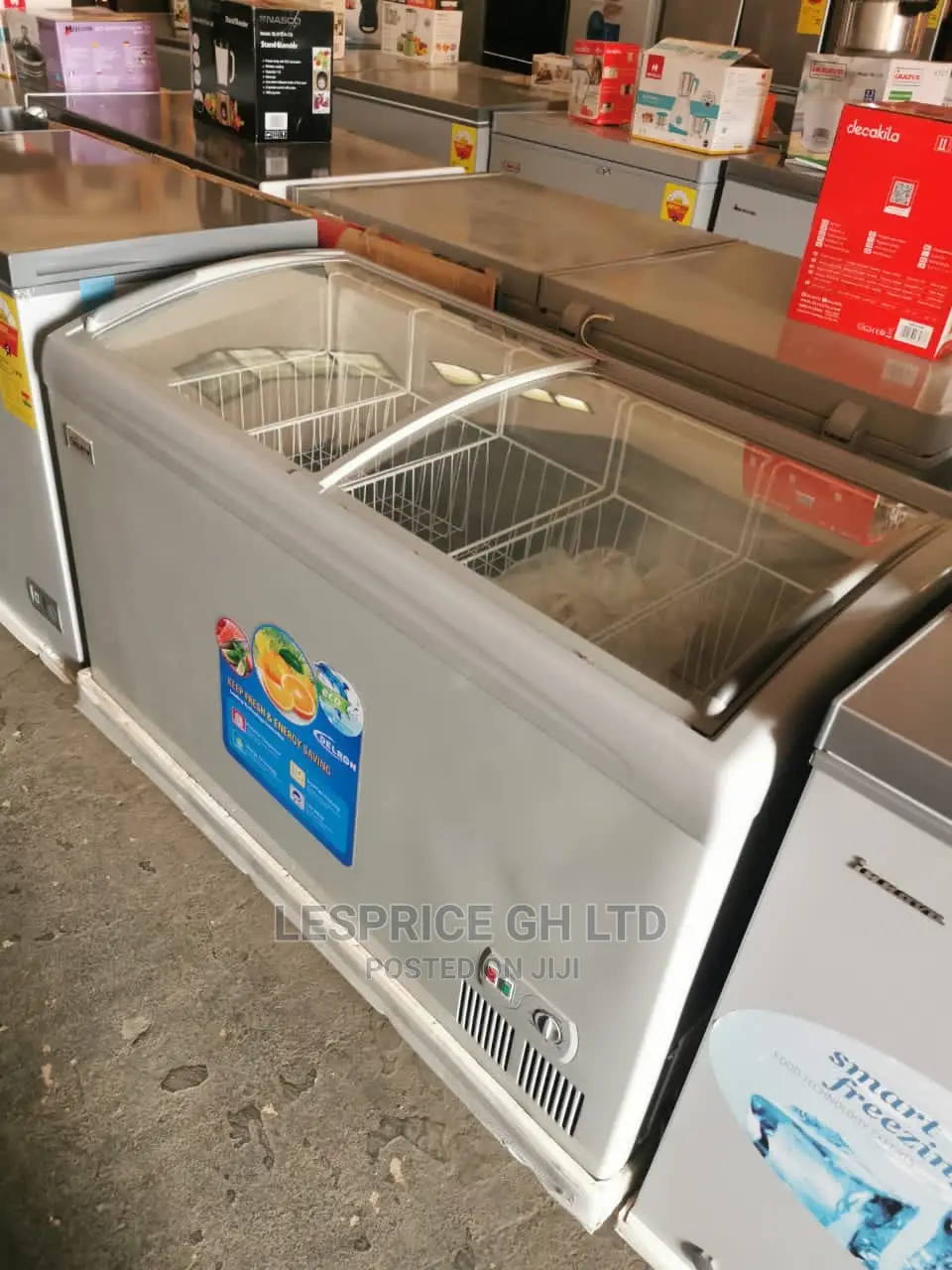 Amazing Delron Ice Cream Display Fridge
