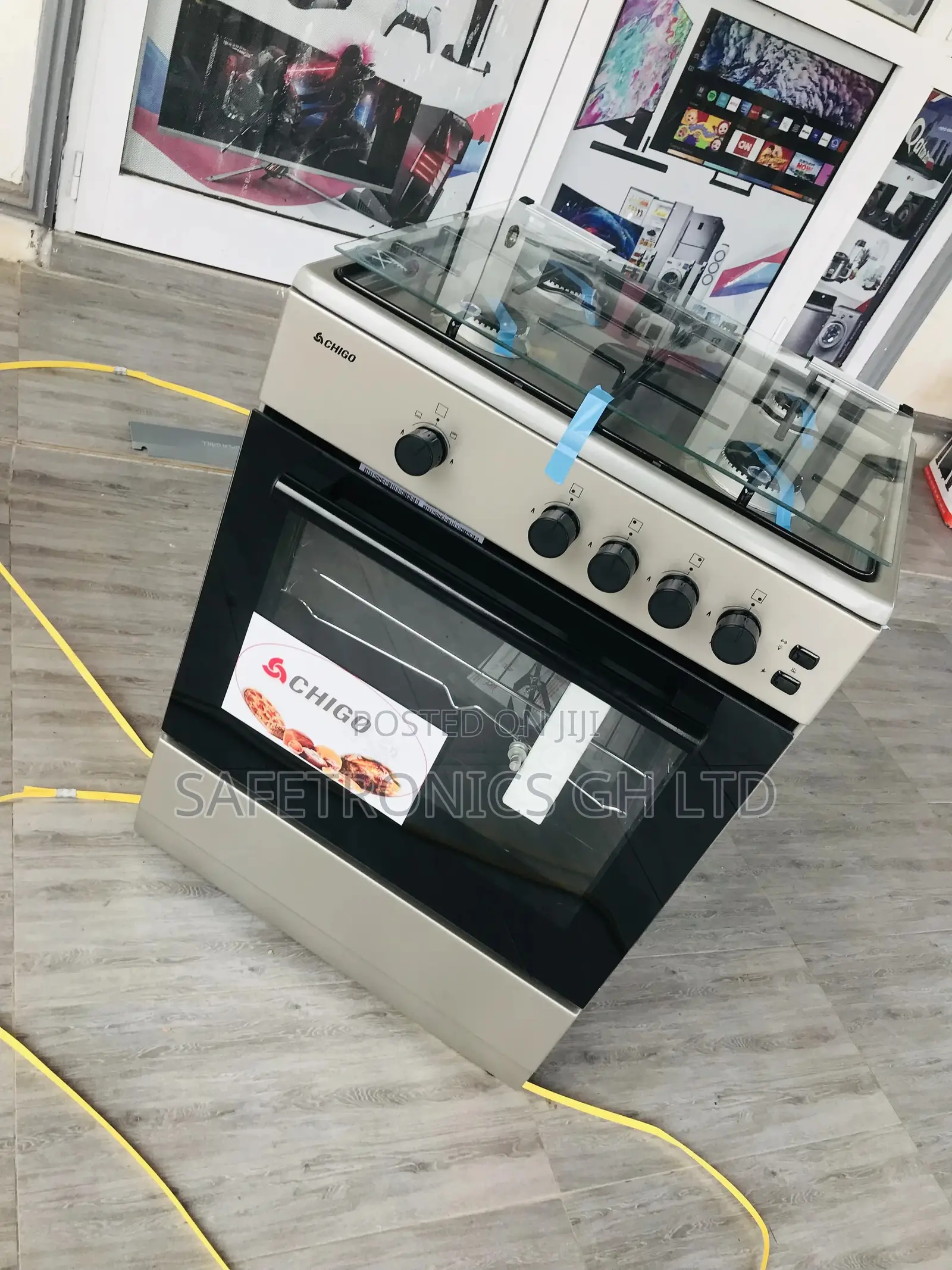 Chigo 4 Gas Burner 60*60 Oven With Grill