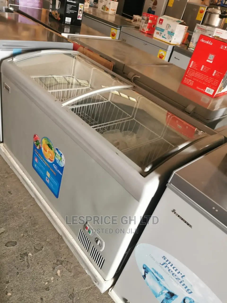 Fresh in Box Delron Ice Cream Display Fridge