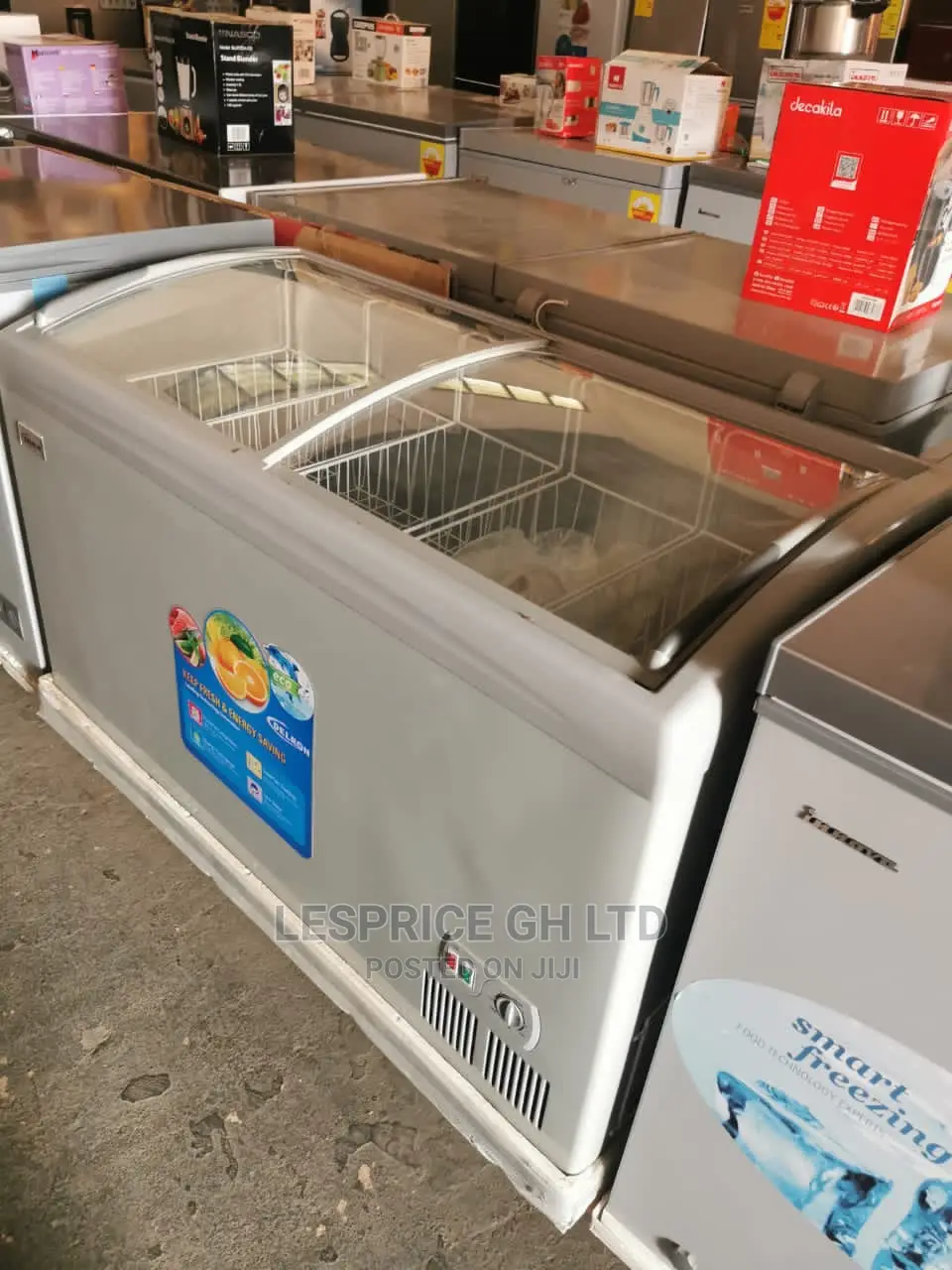 Amazing Delron Ice Cream Display Fridge