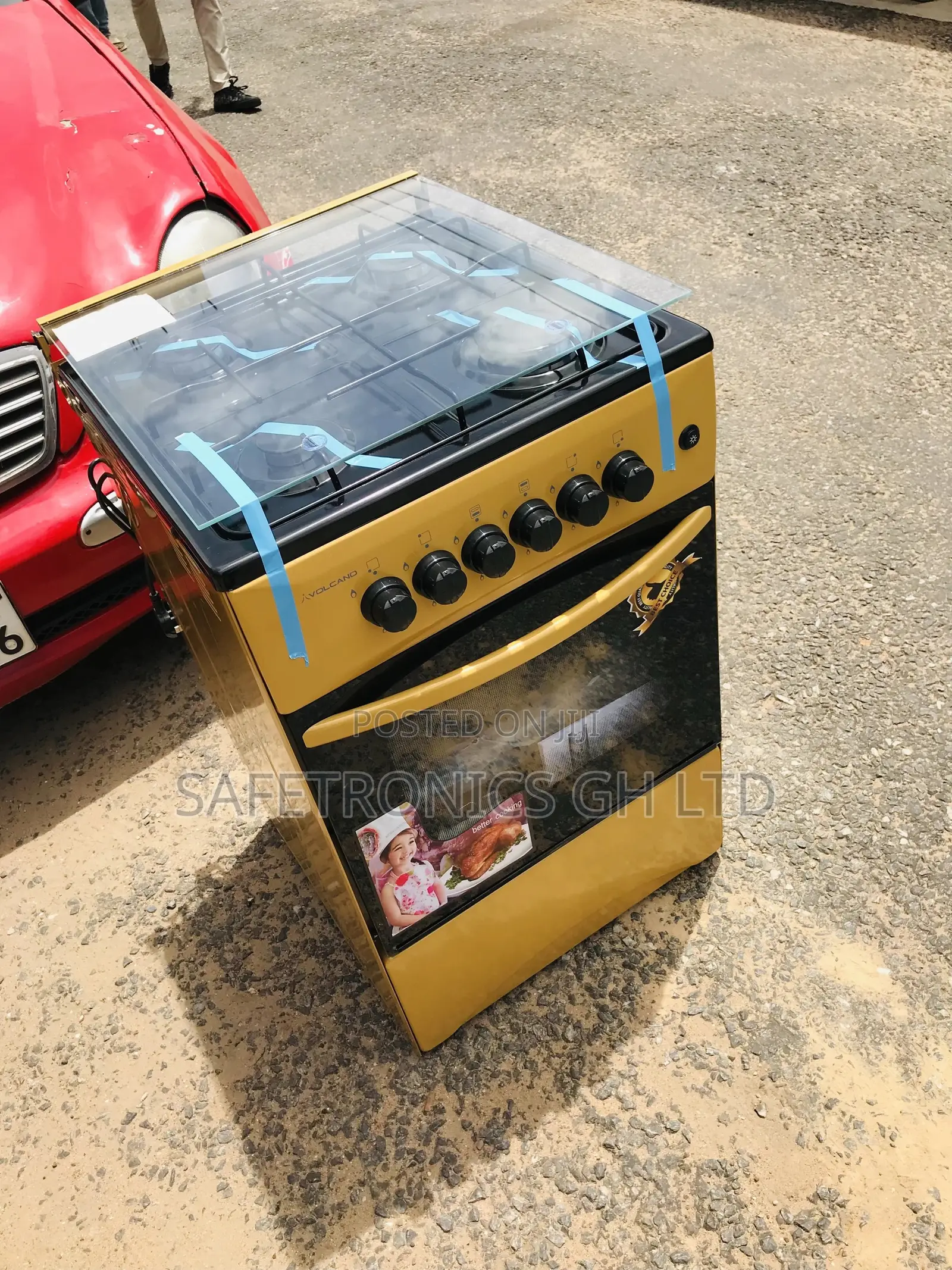 Great Volcano 4 Gas Burner Cooker