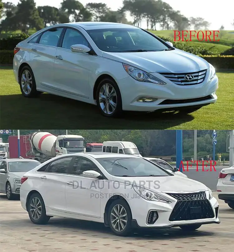 Sonata 2011 Lexus Bumper Style