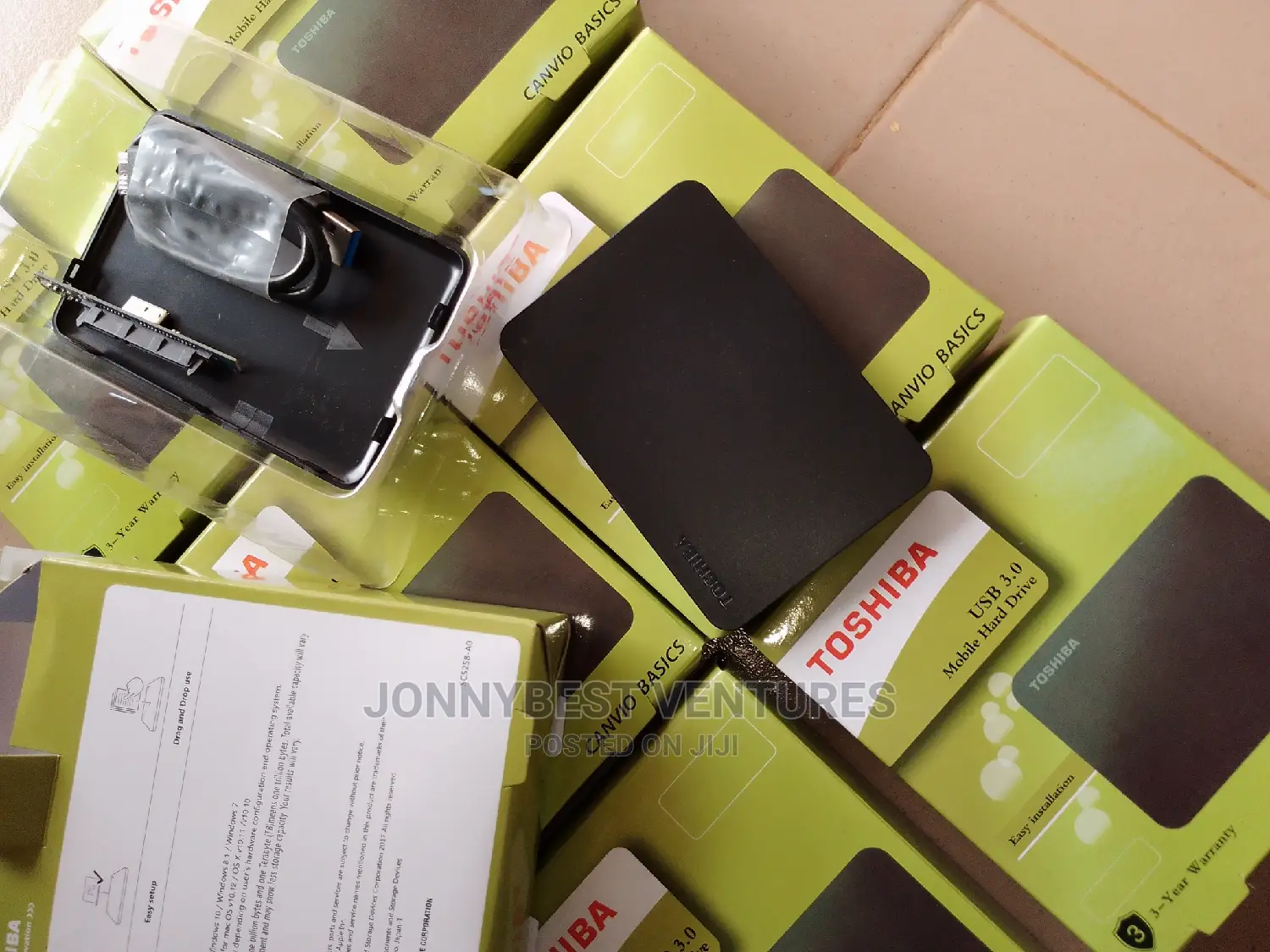 Original Toshiba 3.0 External Hard Drive Case