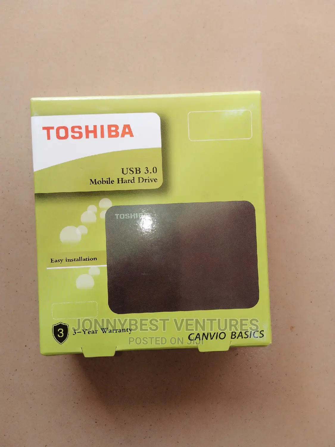 Original Toshiba 3.0 External Hard Drive Case