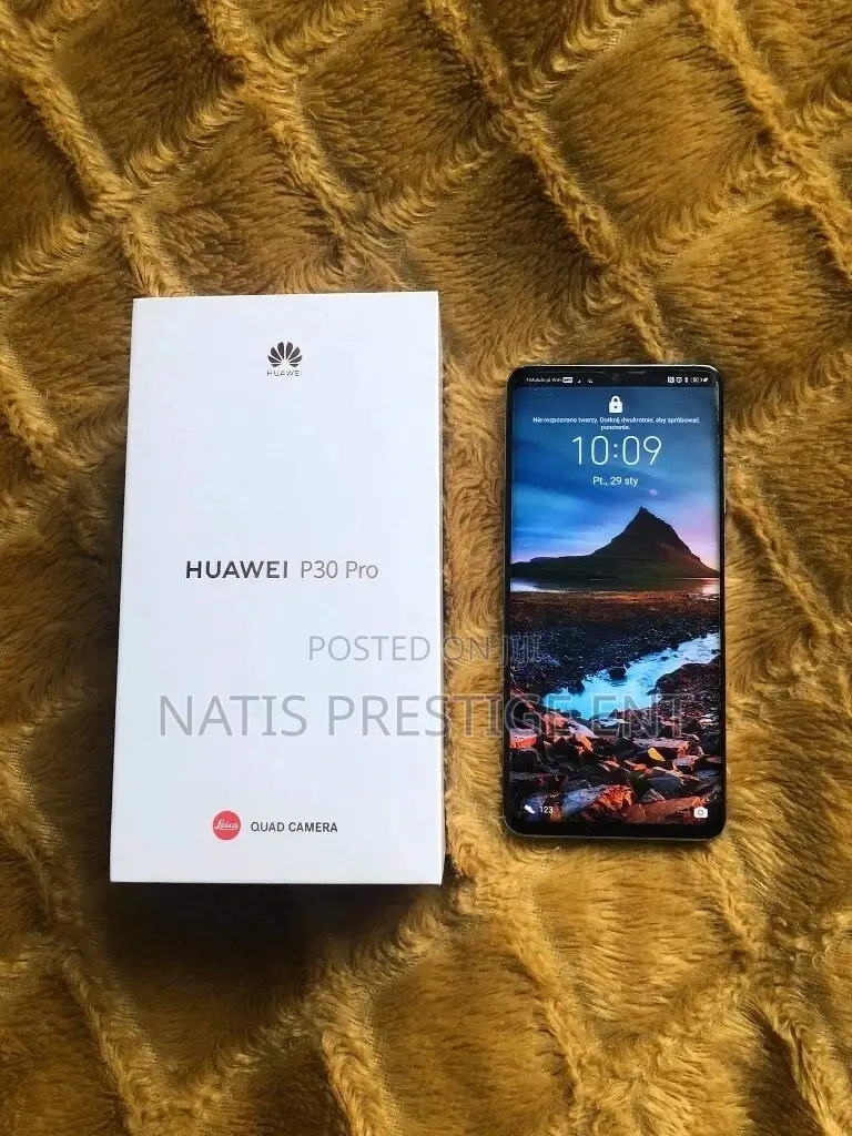New Huawei P30 Pro 256 GB Black