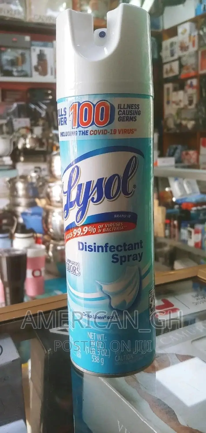 Lysol Disinfectant Spray and Toilet Cleaner