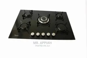 Quality Yet Affordable Midea 75G50ME 5-Burner Gas Hob.