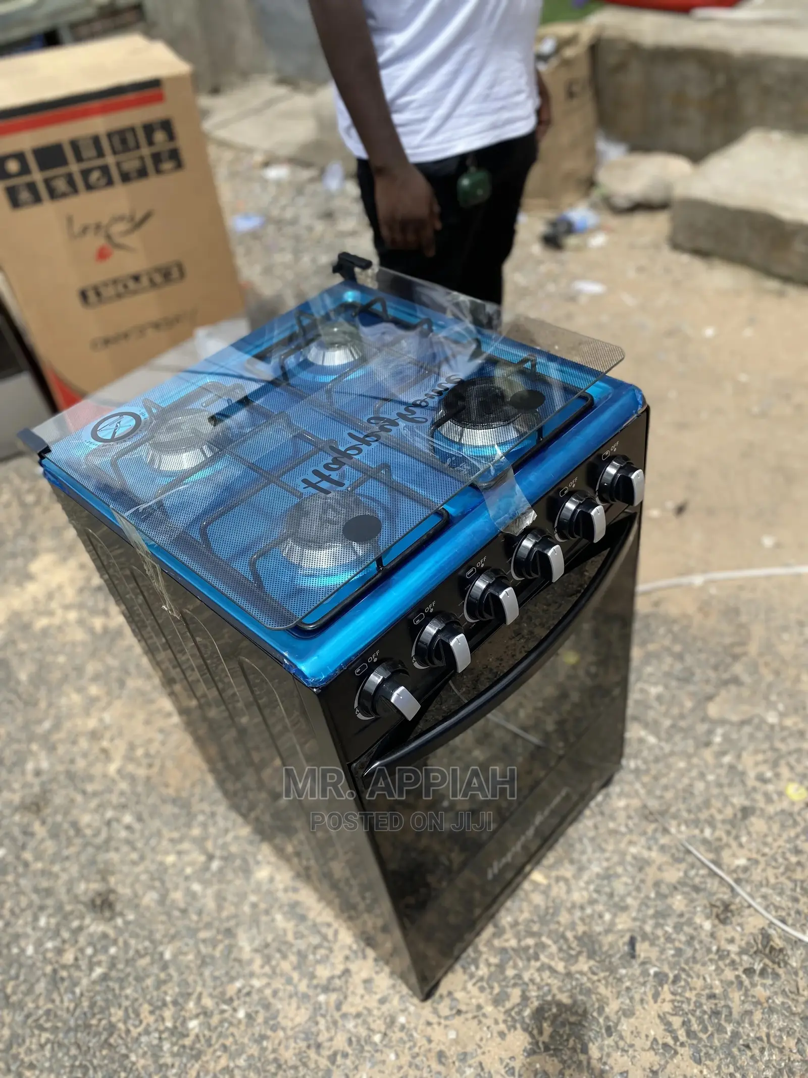 Happy Home Gas Burner With Fast Cooking Feature.