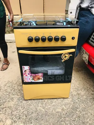 Gold Volcano 4 Gas Burner Oven With Grill