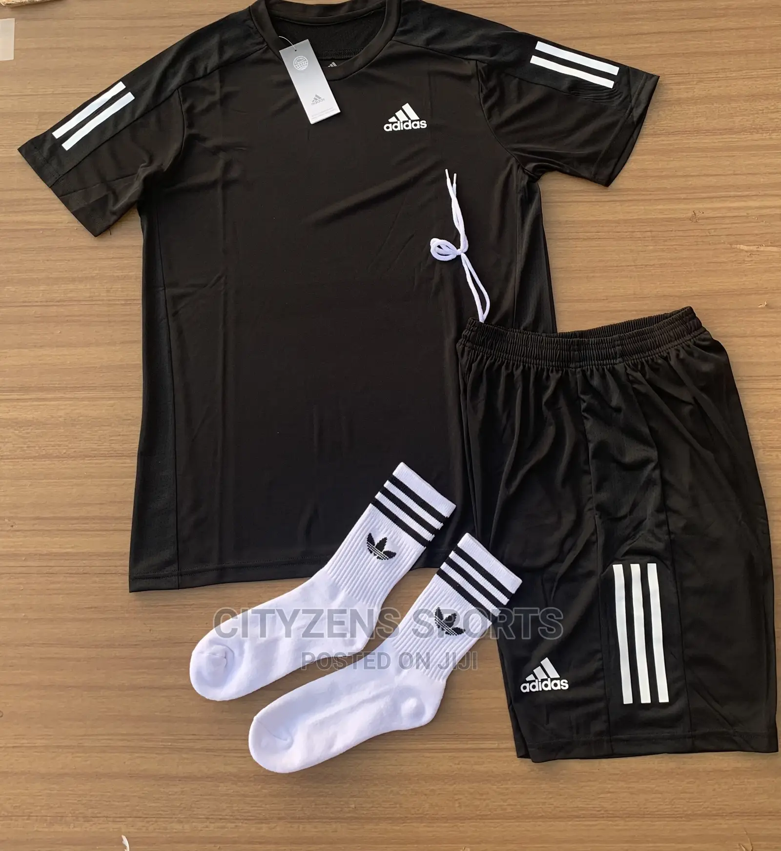 Adidas Black and White Socks