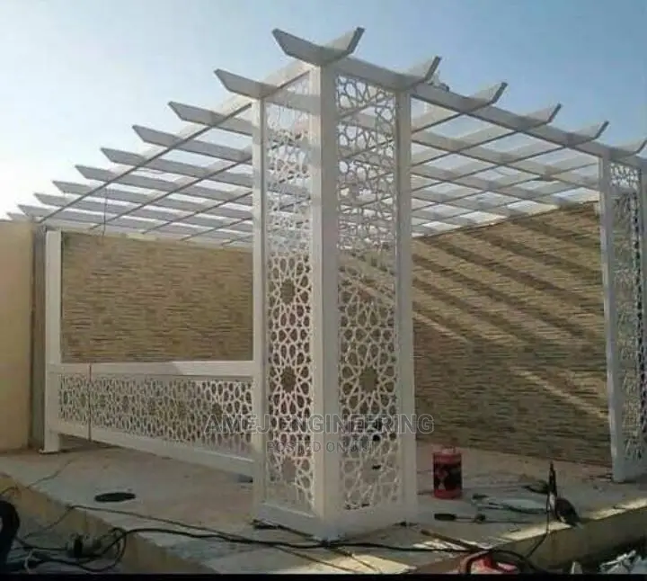Metal Pergola/ Gym Cabana