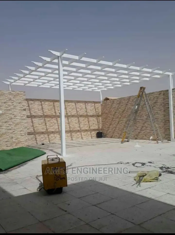 Metal Pergola/ Gym Cabana