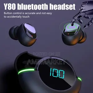 Y80 Wireless Bluetooth Earphones Sport Waterproof Headphones