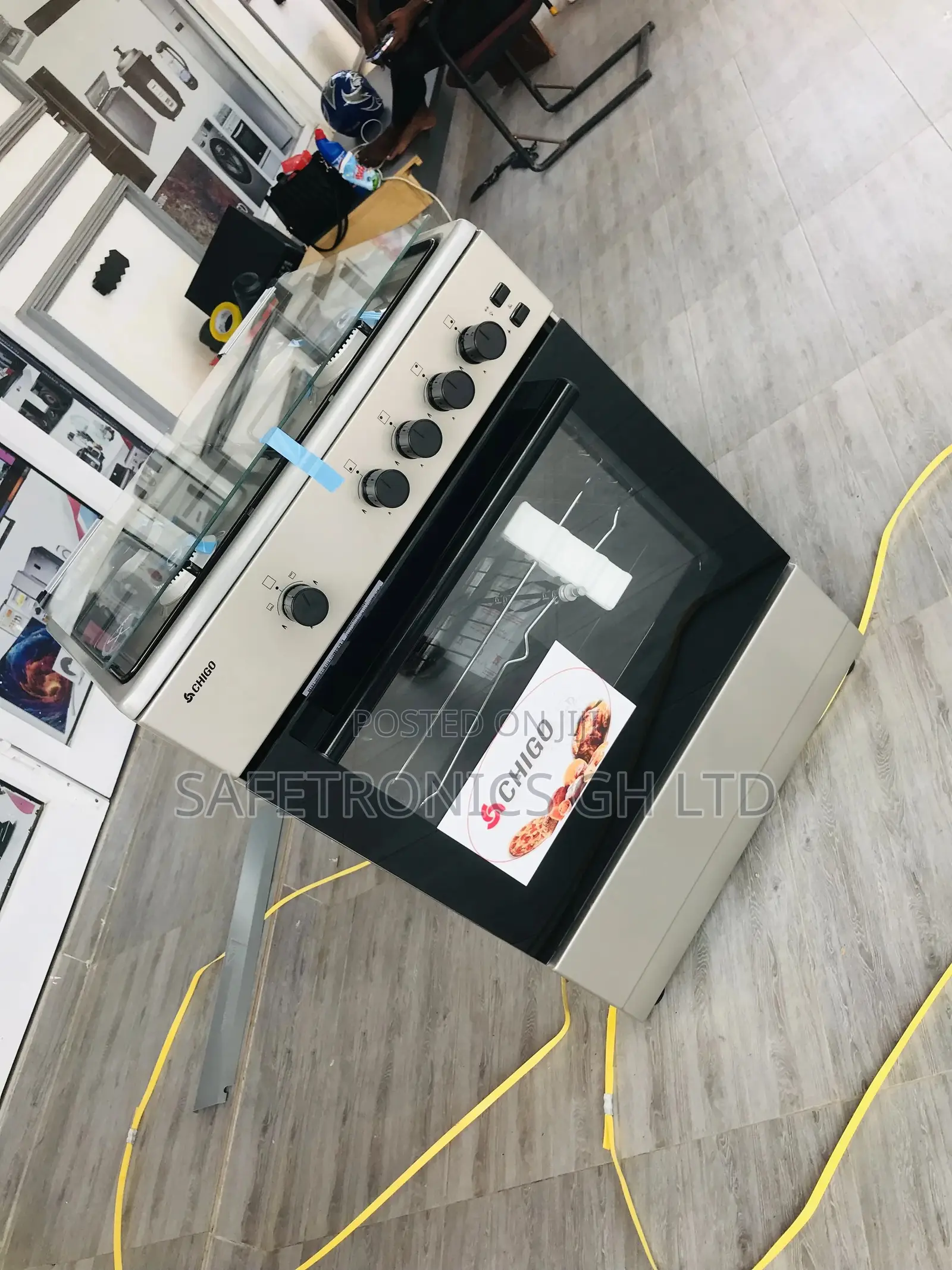 Affordable Chigo 4 Gas Burner 60*60 Oven With Grill
