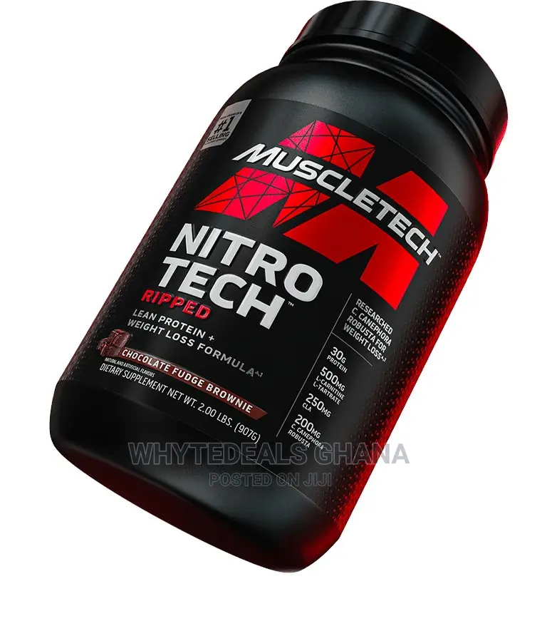 Nitro-Tech Ripped 30G of Lean Protein PLUS Weight Loss Form