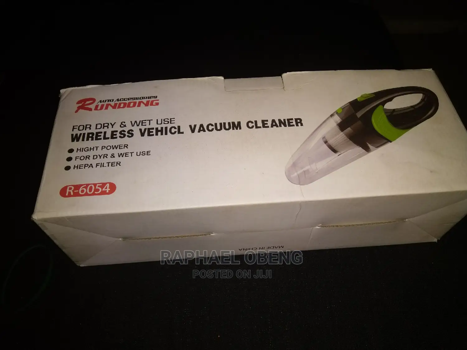 Wireless Vehicle Vacuum Cleaner