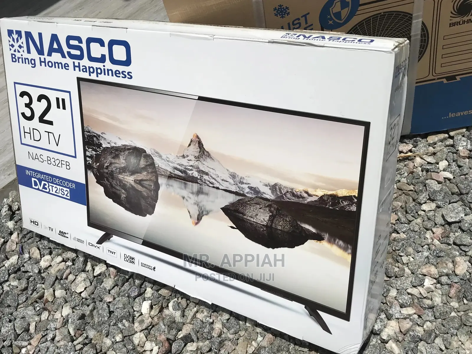 (NAS-B32FB) Enjoy Great Content on Nasco 32” Tv