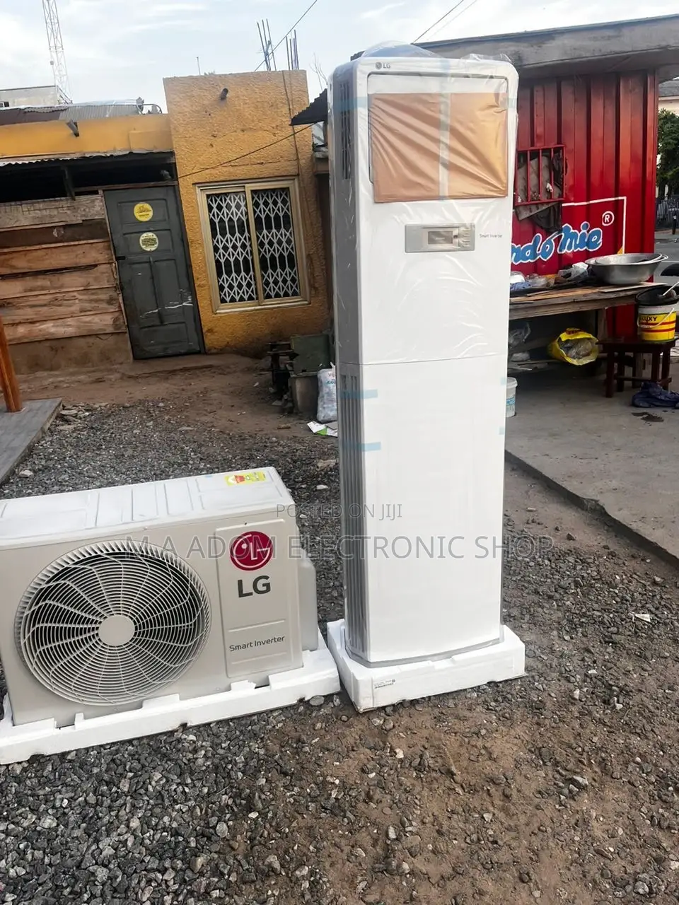 Get LG 2 HP Floor Standing Dual Inverter Air Con AP Q18GS1S1