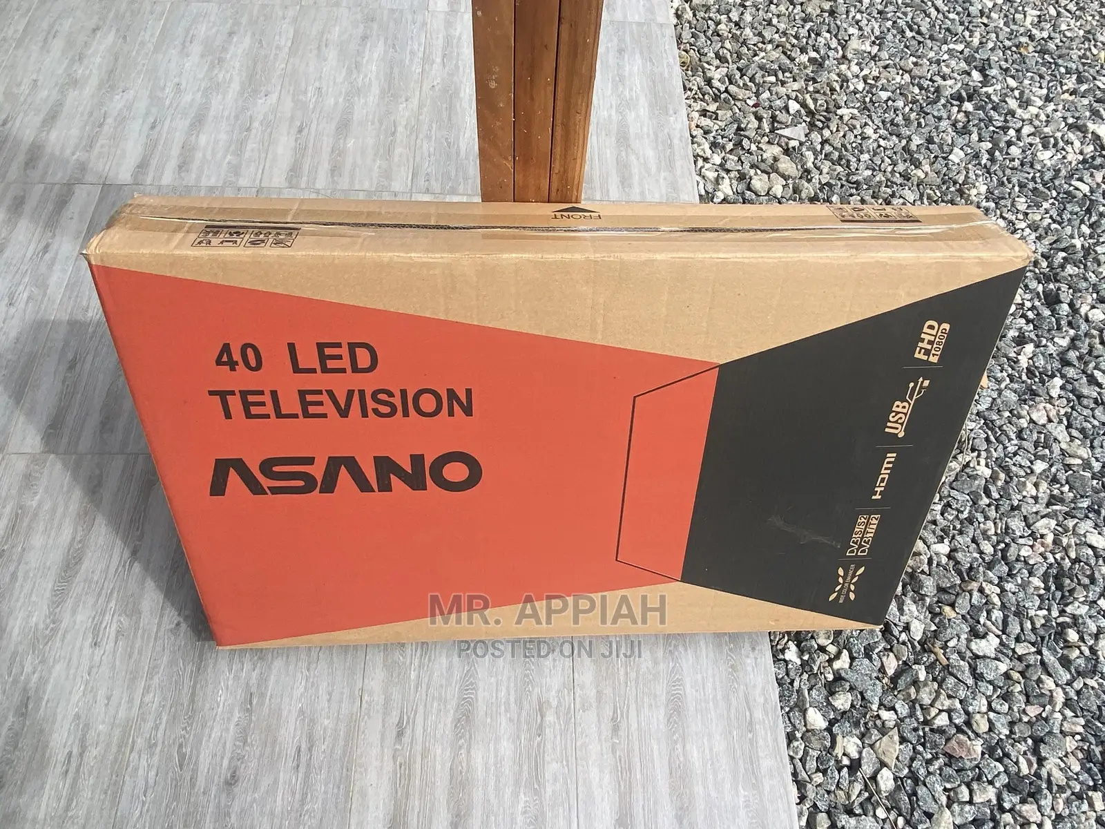Quality Asano 40” Tv With Long Lasting Durability.